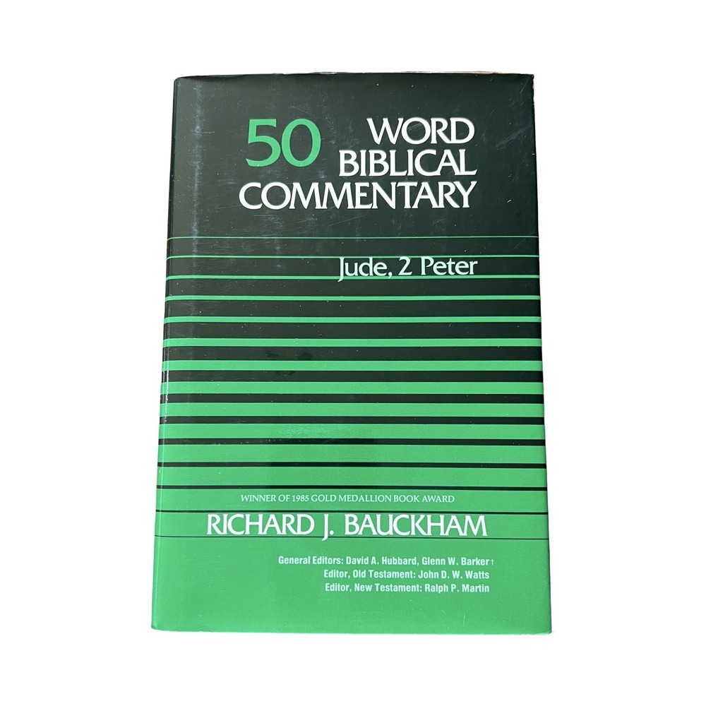 Word Biblical Commentary Jude, 2 Peter Richard J. Bauckham Hardcover Vol 50
